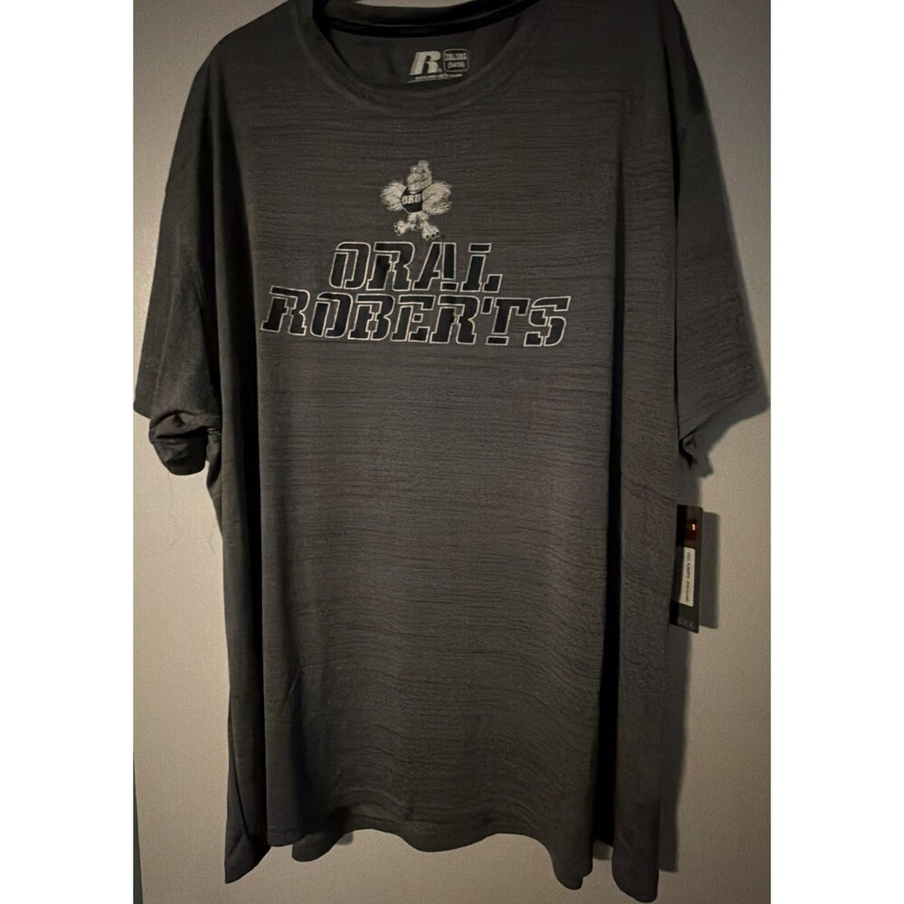 RussellApparel NCAA Oral Roberts University Mens Crew Neck Shirt